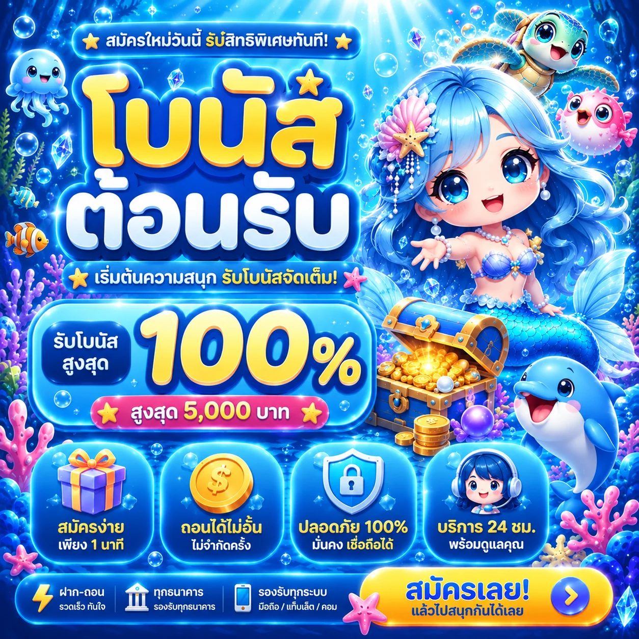 ภาพโบนัสต้อนรับและขั้นตอนเริ่มต้นกับ aura69
